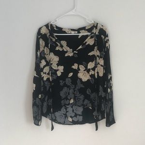 Boho Floral Top